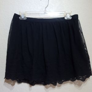 Hollister floral lace dress large